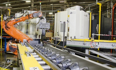 Manufacturing-Production-Line Azienda manifatturiera ricorre al noleggio di un chiller