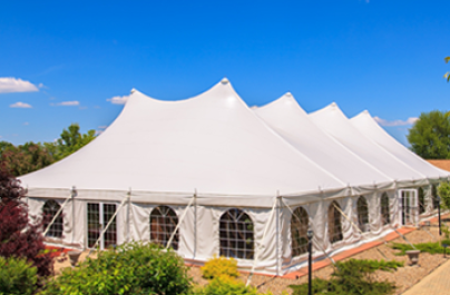 tensostruttura Noleggio chiller per un festival culinario in una tensostruttura