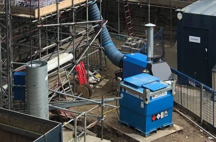 riscaldatori-cantiere Noleggio riscaldatori per un’impresa edile