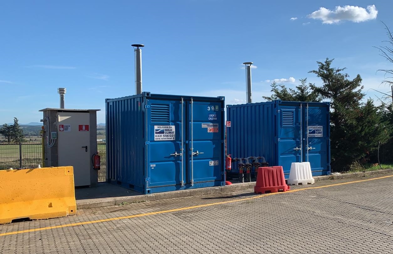 Centrali termiche a noleggio per un colosso mondiale dell’e-commerce