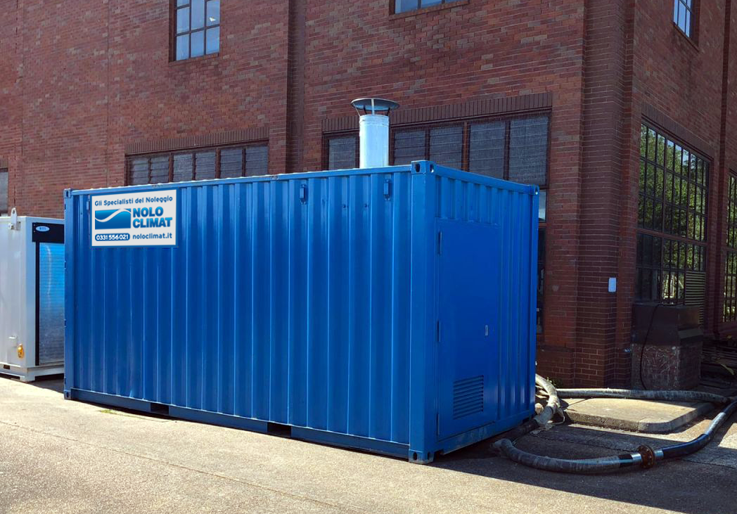 Riscaldamento ad alta capacità per un set cinematografico