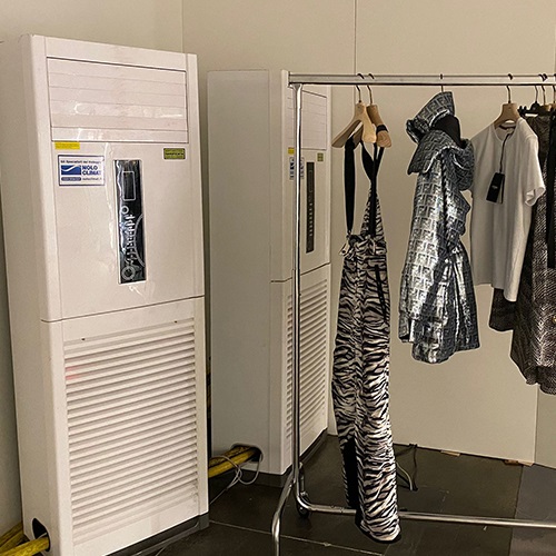 Climatizzazione su misura per una nota casa di moda italiana