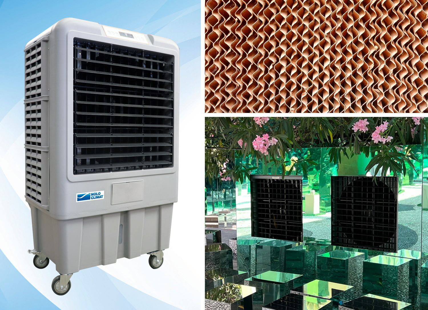 Raffrescatori evaporativi (o adiabatici): cosa sono e come funzionano