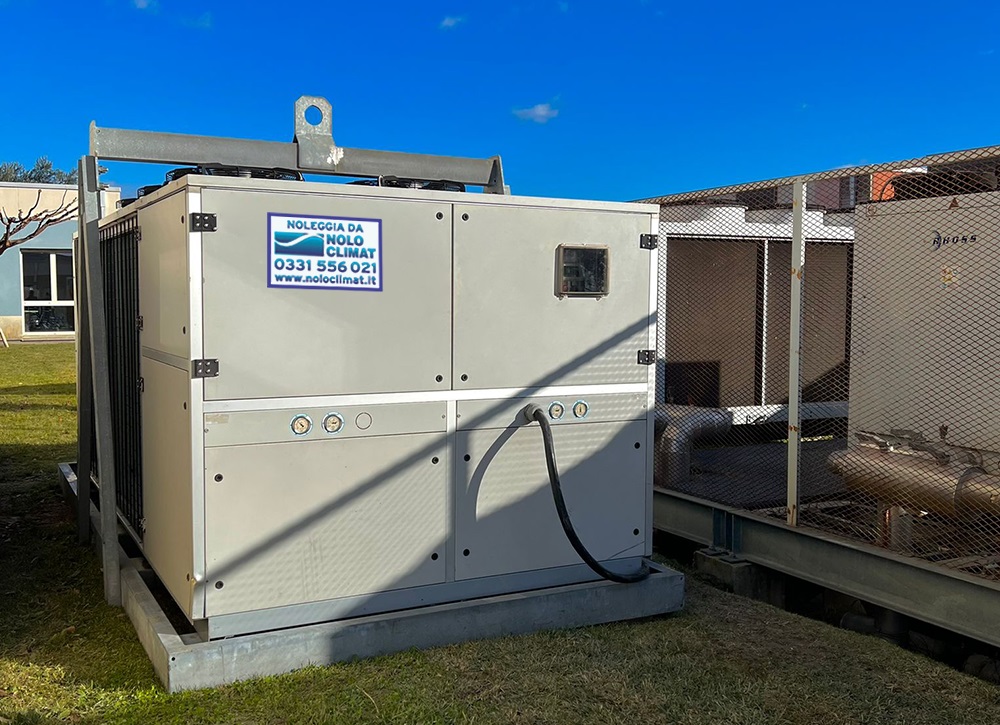 Soluzioni di raffreddamento: noleggio chiller, condizionatori rooftop e unità di trattamento aria