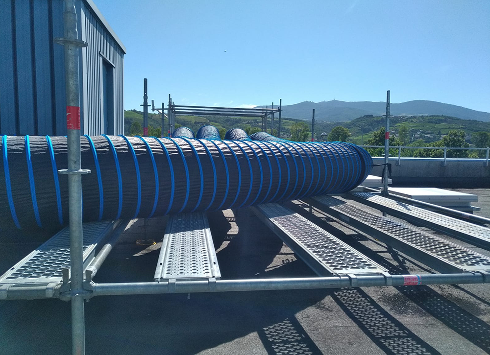 Noleggio condizionatori rooftop per una centrale idroelettrica