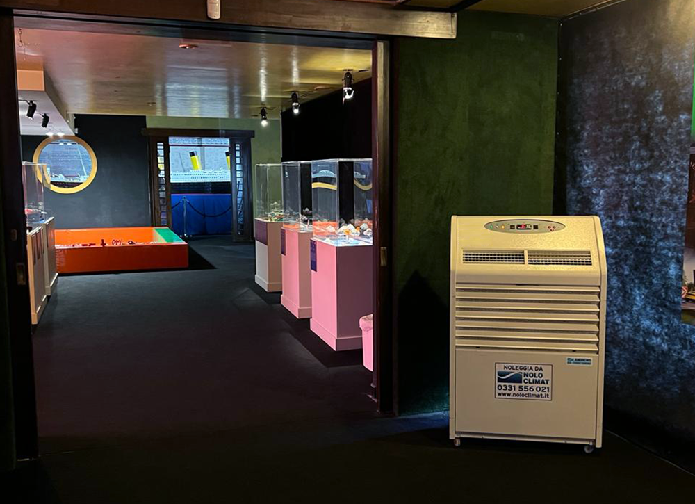 Noleggio condizionatori per una mostra temporanea sui Lego®