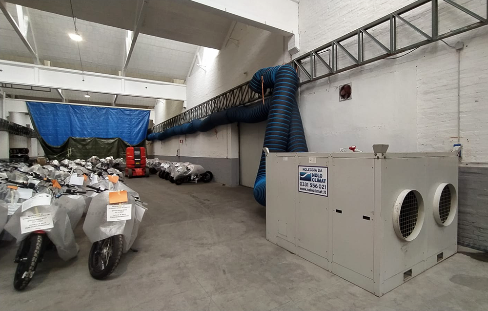 Noleggio riscaldamento: Nolo Climat al fianco dei più grandi nomi del made in Italy