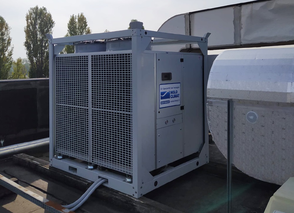 Riscaldamento di un centro commerciale per mezzo di una pompa di calore