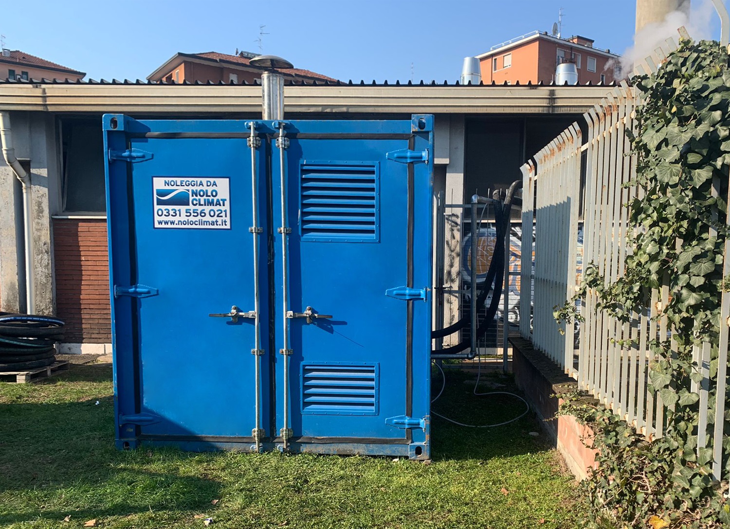 Caldaia a noleggio ripristina il riscaldamento in una scuola elementare