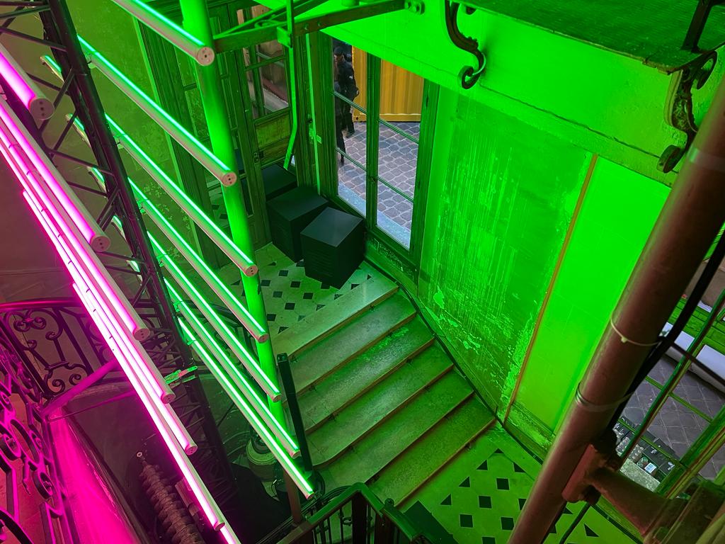 Riscaldatori elettrici Nolo Climat in prima fila alla settimana della moda di Parigi