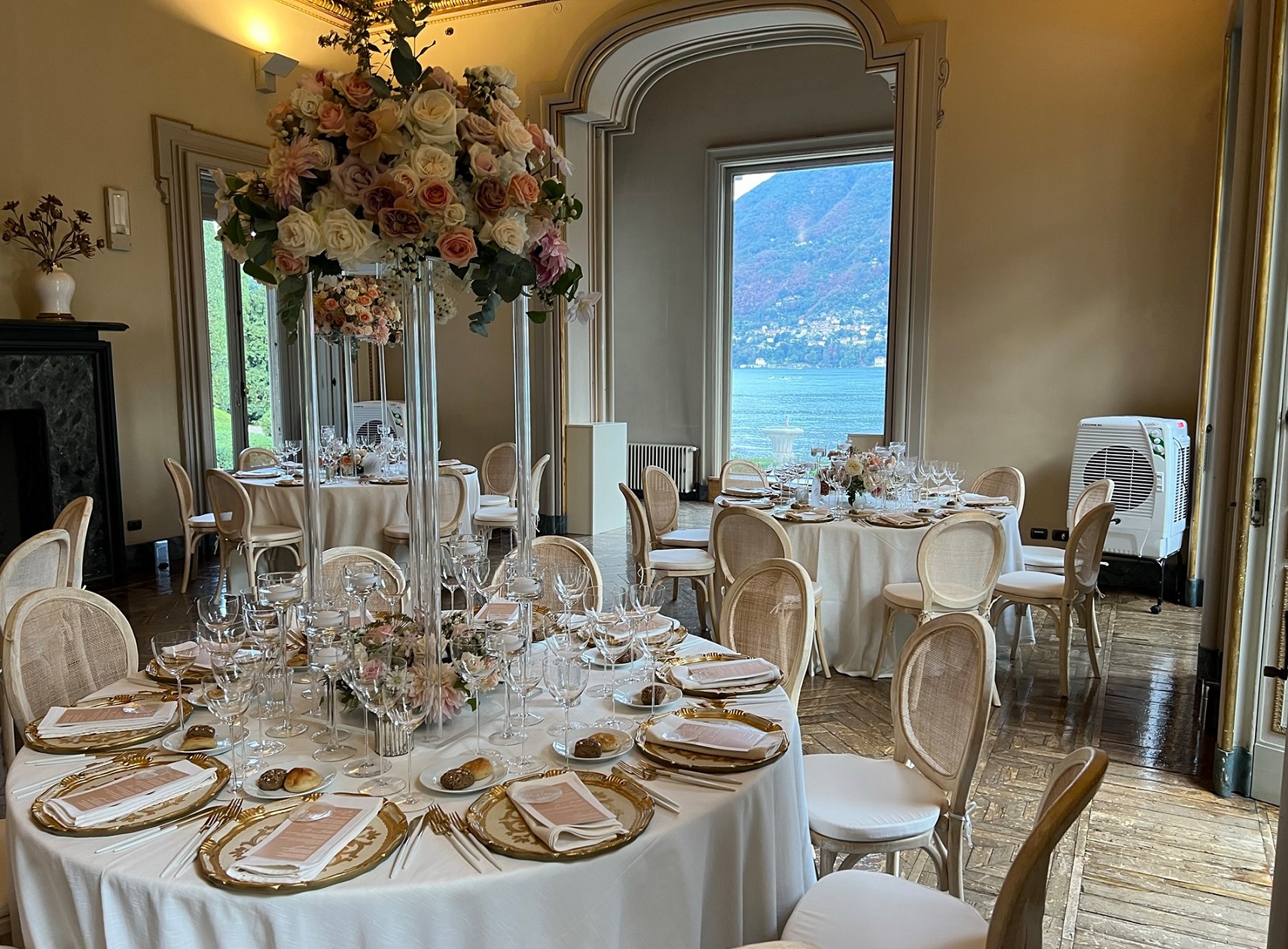 Eventi, cerimonie e matrimoni in villa: come climatizzare con stile