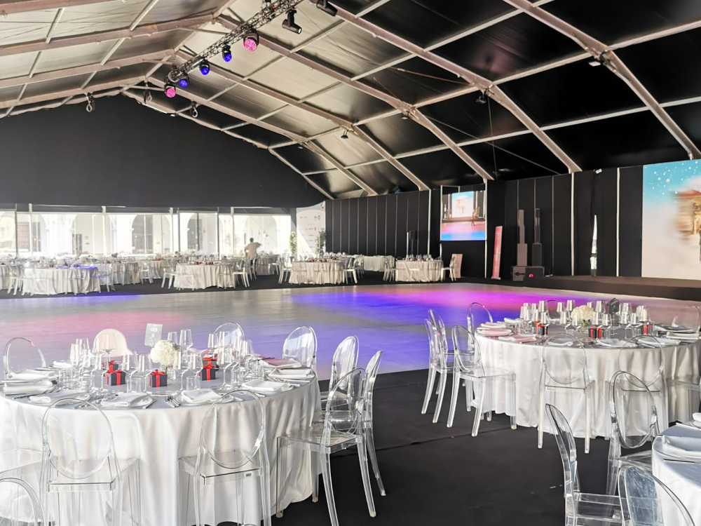 Noleggio condizionatori HPAC ad alta capacità per il Ballo delle Debuttanti