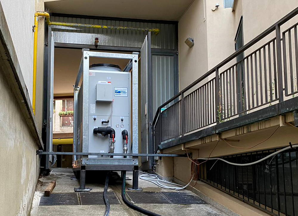 Leader nei servizi di gestione immobiliare si affida a noi per il noleggio di un chiller