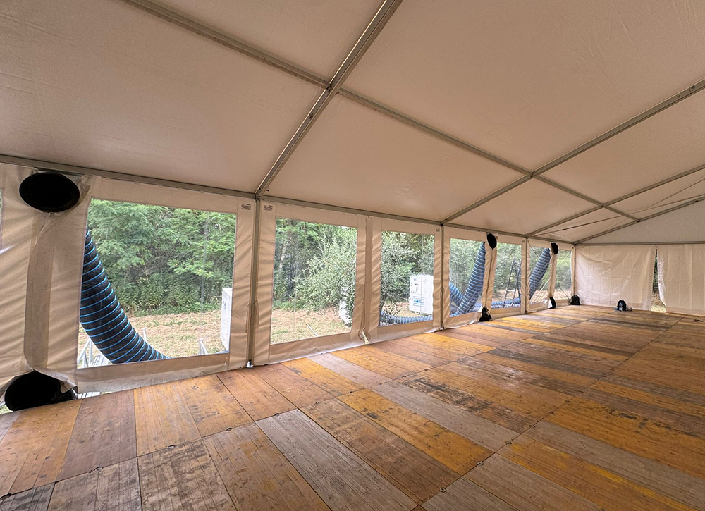 Climatizzazione per il cinquantesimo anniversario di un’associazione toscana