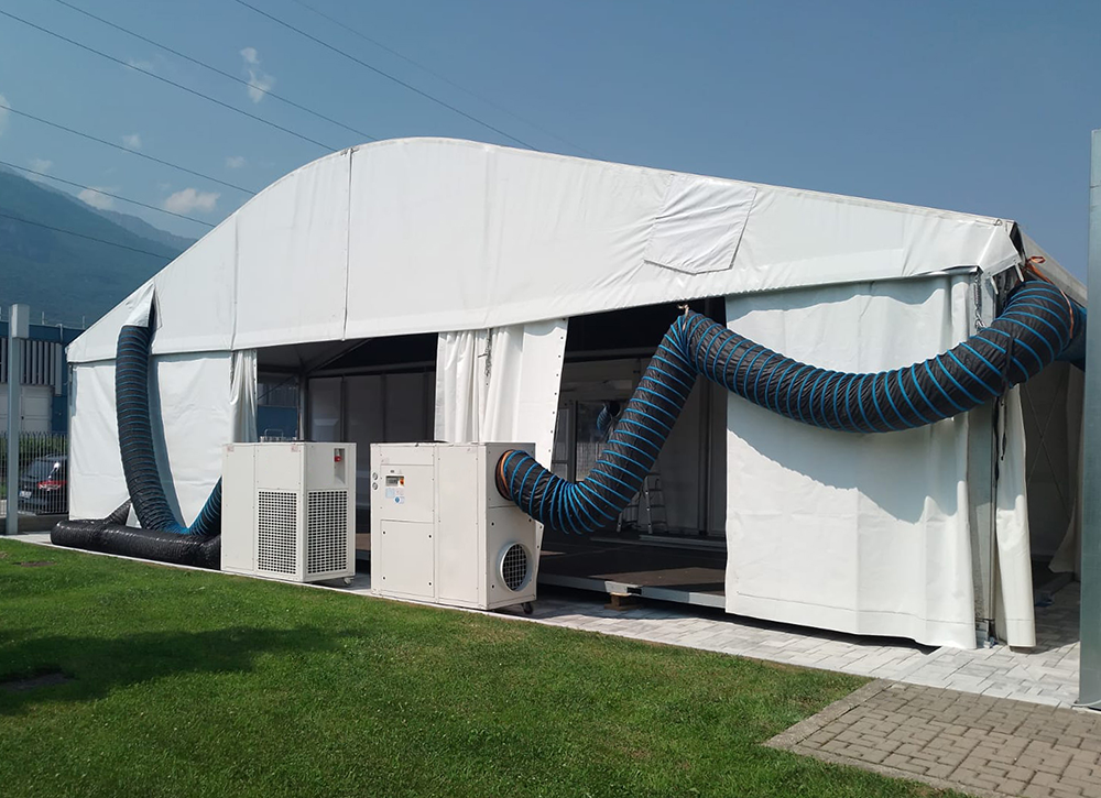 Noleggio condizionatori per un evento aziendale