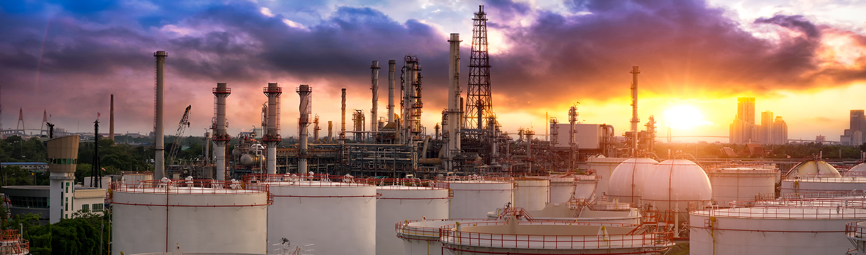 Petrolchimiche Raffinerie